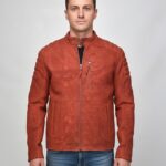 Fiery Leather Jacket