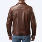 Simon Trucker Leather jacket - Image 2