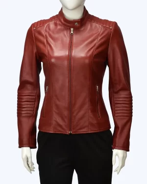 Scarlet Biker Chic