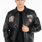 Tom Flight Leather Jacket