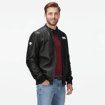 aviator leather jacket