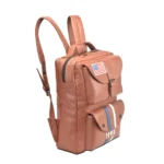 Leather Moto Backpack - Image 2