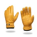 Full grain leather gloves